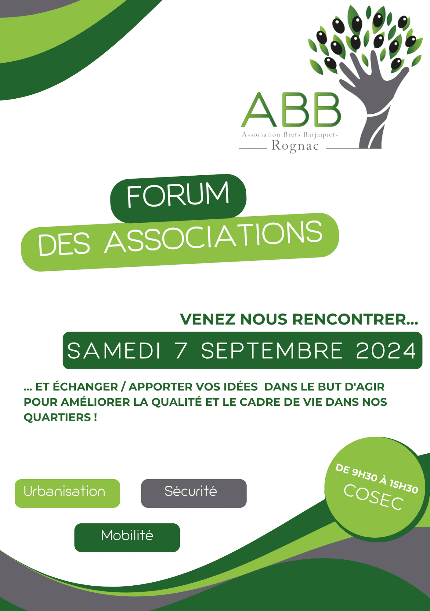 Lire la suite à propos de l’article Forum des associations 2024